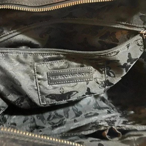 Rebecca Minkoff black leather satchel handbag - Picture 8 of 12